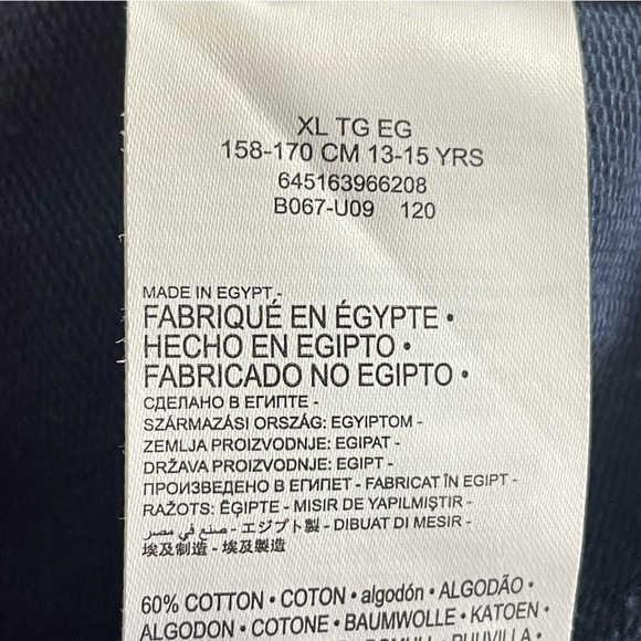 Levi’s Youth Unisex Blue Crewneck Long Sleeves Sweatshirt with Red Logo in XL - Picture 11 of 16